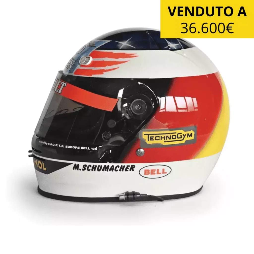 M.Schmacher - Casco Benetton Bell Firmato